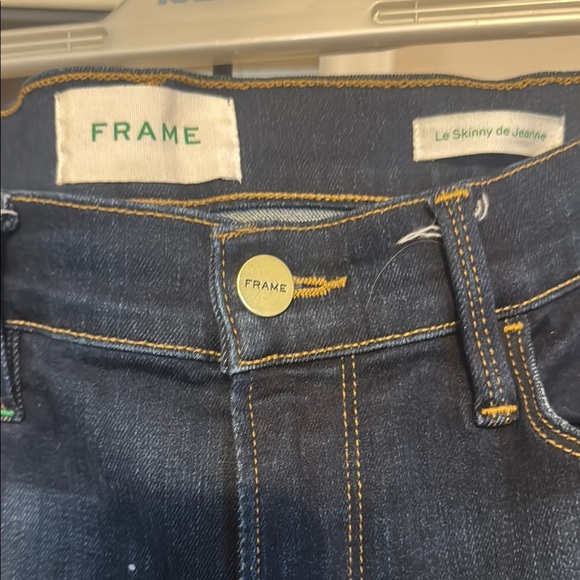 FRAME DENIM: Women's Skinny Blue Jeans - Picture 5 of 13